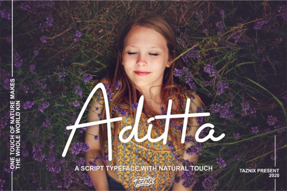 Aditta: A Font for Elegant Business Branding
