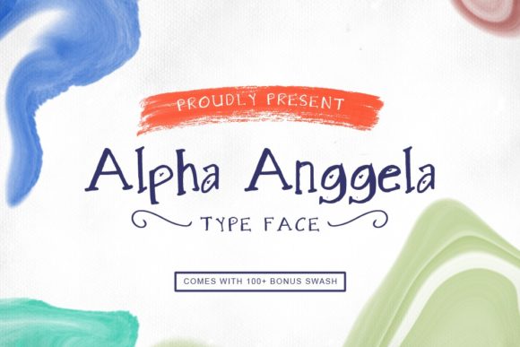 Alpha Anggela: A Handwritten Typeface for Thoughtful Design