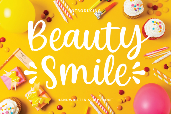 Beauty Smile Font for Creative Makers