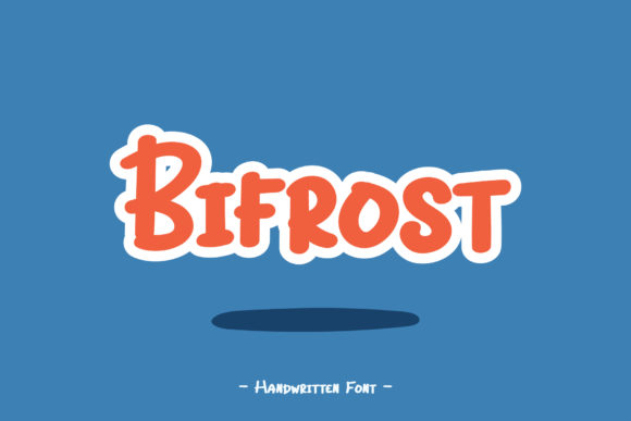 Bifrost: A Bold Handwritten Font for Creative Projects