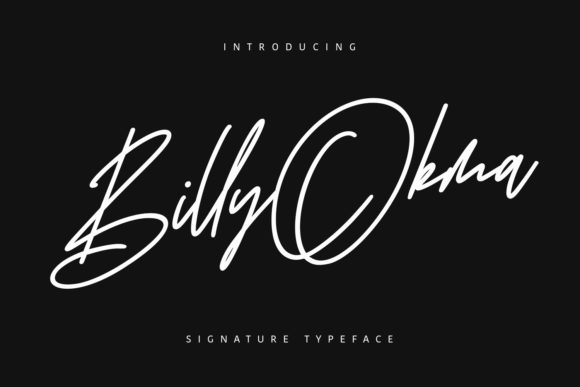 Billy Okma Font: A Display Typeface That Elevates Web Design