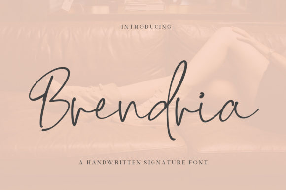 Brendria Font Review: A Modern Script for Classy Branding Projects