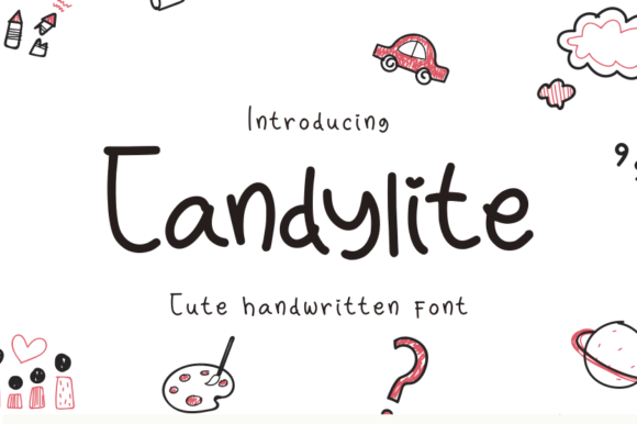 Candylite: A Handwritten Font That Brings Your Craft to Life