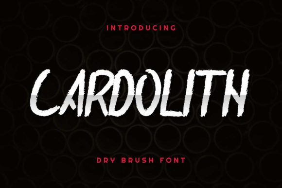 Cardolith: A Handwritten Font for Web Design
