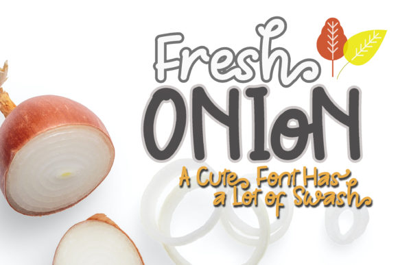 Fresh Onion Font for Bold Campaigns
