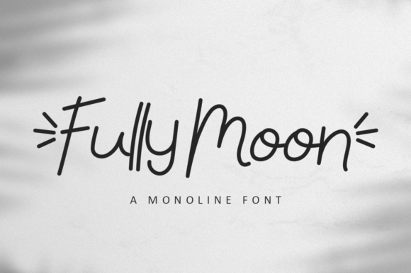 Fully Moon Font: A Creative Touch