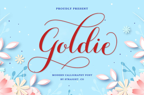 Goldie: A Stylish Font for Campaigns