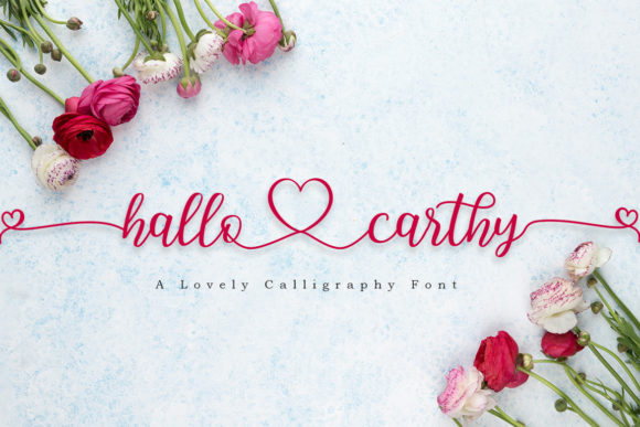 Hallo Carthy: A Beautiful Font for a Polished Brand