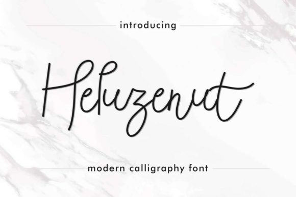 Heluzenut: A Friendly Font for Web Design