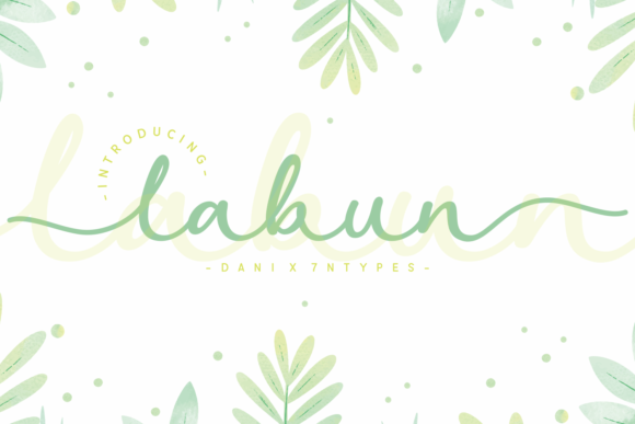 Labun: A Handwritten Font for Creative Web Design