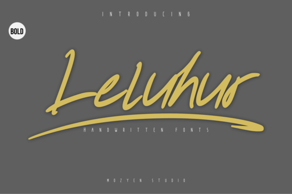 Leluhur Bold: A Bold Typeface for Web Design