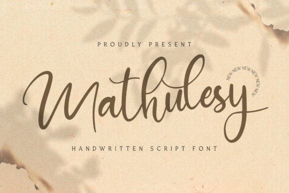 Mathulesy: Elegant Script Font for Business