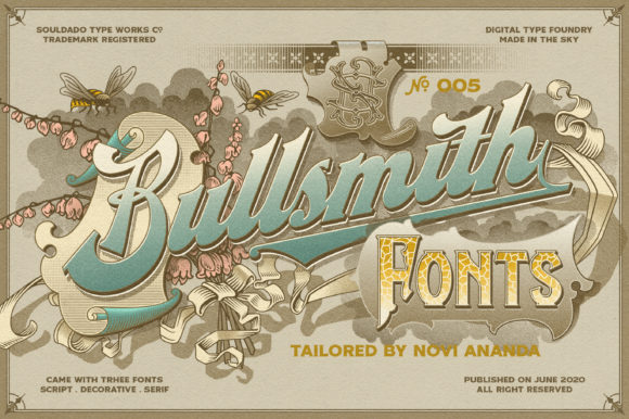 NS Bullsmith Font: A Charming Typeface for Handmade Creations