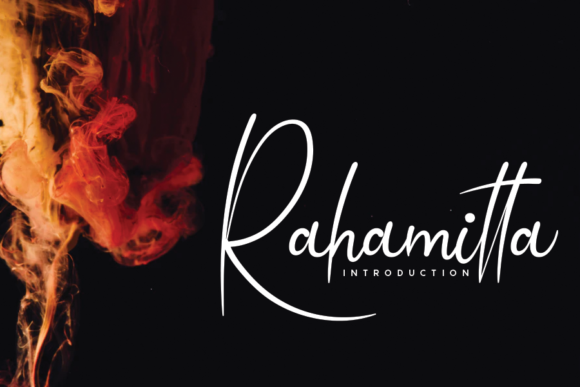 Rahamitta: A Flowing Script for Creative Campaigns