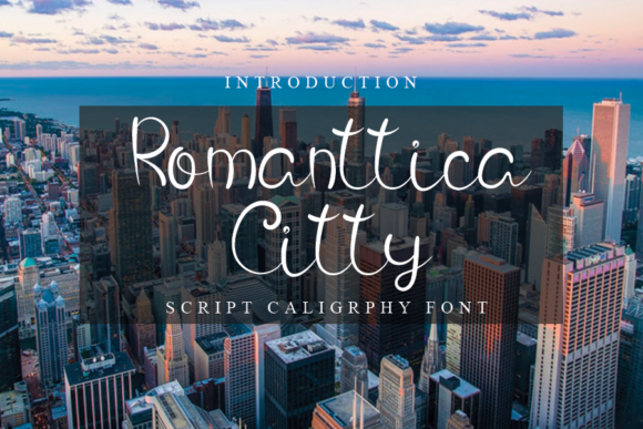 Romanttica Citty Font for Creative Projects