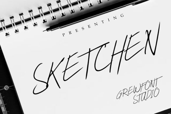 Sketchen: A Warm Font for Business Branding