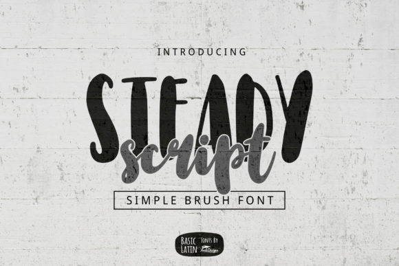 Steady Script: The Bold Font That Elevates Your Campaigns