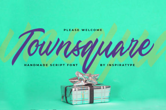 Townsquare: A Handwritten Font for Editorial Design