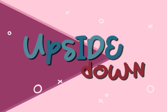 Upside Down Font: A Handwritten Typeface That Works for Web Design